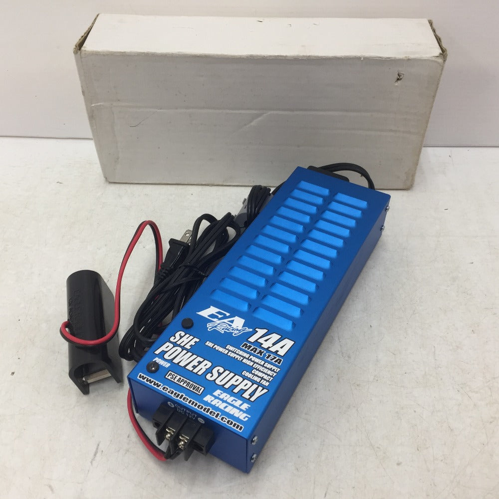 イーグル模型 EA Racing 電源ユニット SHE POWER SUPPLY 14A MAX17A 通電確認のみ #2834 中古美品 ジャンク品  | テイクハンズ takehands | 工具専門店 テイクハンズ