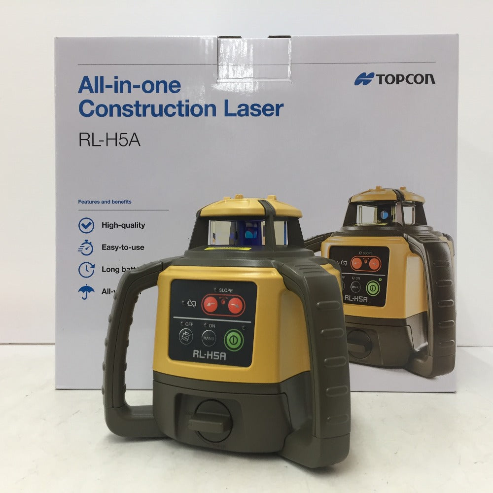 TOPCON (トプコン) ローテーティングレーザー 乾電池仕様 ケース・受光