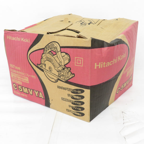 日立工機 HiKOKI ハイコーキ 100V 157mm 深切り電子丸のこ マルノコ 付属品イタミあり C5MVYA 未使用品