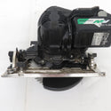 日立工機 HiKOKI ハイコーキ マルチボルト36V 165mm コードレス丸のこ マルノコ ストロングブラック バッテリ1個セット 角度調節ねじ1つ欠品 C3606DA 中古