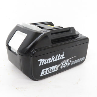 makita (マキタ) 18V 3.0Ah Li-ionバッテリ 残量表示付 充電回数5回 BL1830B A-60442 中古美品