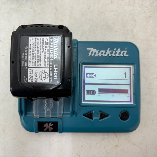 makita (マキタ) 14.4V 6.0Ah 充電式ドライバドリル 黒 ケース・充電器・バッテリ2個セット DF474DRGXB 美品