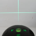 VOICE (ボイス) レーザー墨出器 屋内・屋外兼用 グリーンレーザー 水平・大矩・鉛直クロス・たち・地墨ポイント ケース・ACアダプタ・バッテリ2個セット Model-G3 中古美品