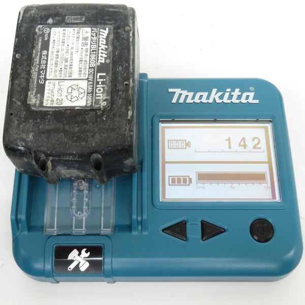 makita (マキタ) 18V 6.0Ah 18mm 充電式ハンマドリル SDSプラス 黒 ケース・充電器・バッテリ2個セット HR182DRGXB 中古