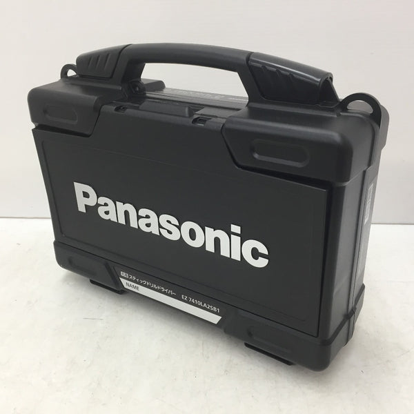 Panasonic パナソニック 3.6V 1.5Ah 充電スティックドリルドライバ ブラック ケース・充電器・バッテリ2個セット EZ7410LA2SB1 未使用品