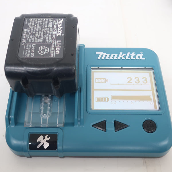 makita マキタ 14.4V 3.0Ah専用 充電式4モードインパクトドライバ ケース・充電器・バッテリ2個セット ケース破損あり TP130DRFX 中古