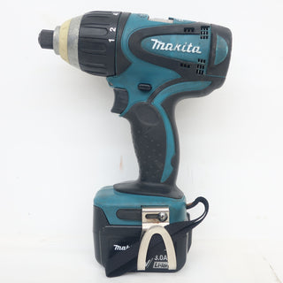 makita マキタ 14.4V 3.0Ah専用 充電式4モードインパクトドライバ ケース・充電器・バッテリ2個セット ケース破損あり TP130DRFX 中古