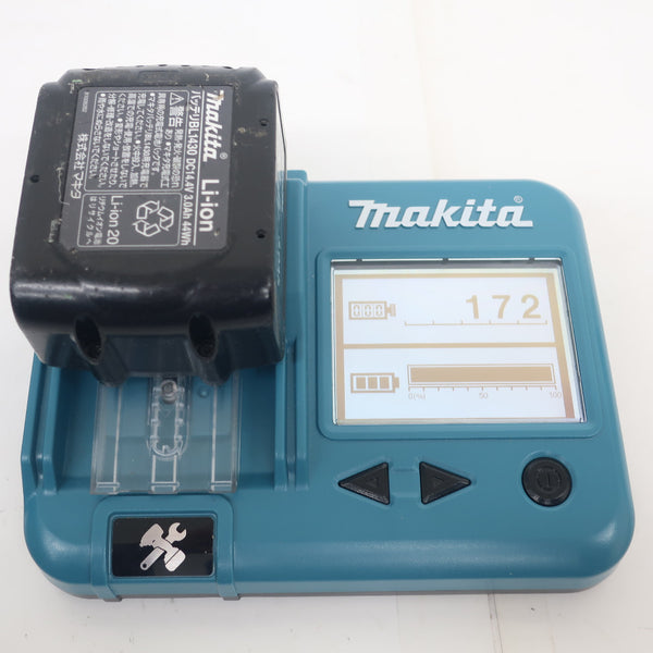 makita マキタ 14.4V 3.0Ah専用 充電式4モードインパクトドライバ ケース・充電器・バッテリ2個セット ケース破損あり TP130DRFX 中古