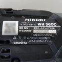 HiKOKI ハイコーキ マルチボルト36V 2.5Ah コードレスインパクトドライバ ディープオーシャンブルー ケース・充電器・バッテリ2個セット ケース一部破損 WH36DC(2XPD) 中古