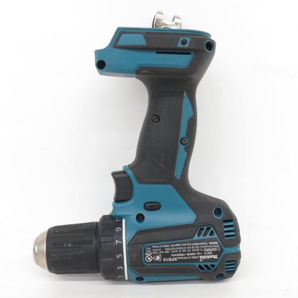 makita マキタ 18V対応 充電式ドリルドライバ 本体のみ USA仕様 XFD13 中古