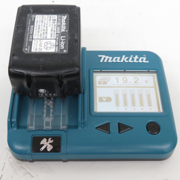 makita マキタ 18V 6.0Ah Li-ionバッテリ 残量表示付 雪マーク付 充電回数16回 BL1860B A-60464 中古