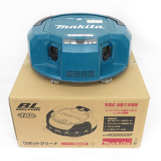 makita マキタ 18V対応 ロボットクリーナ 2.5L 本体のみ リモコン付 RC200DZSP 中古美品