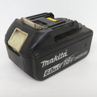 makita マキタ 18V 6.0Ah Li-ionバッテリ 残量表示付 雪マーク付 充電回数77回 BL1860B A-60464 中古