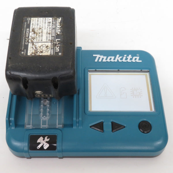 makita マキタ 18V 6.0Ah Li-ionバッテリ 残量表示付 雪マーク付 充電回数89回 BL1860B A-60464 中古