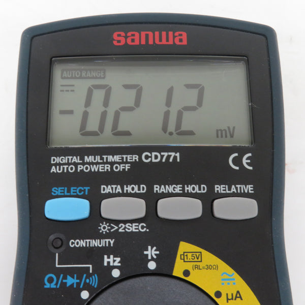 サンワ SANWA 三和電子機器 デジタルマルチメータ テスター CD771 中古美品