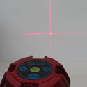 ZETA-M レーザー墨出器 赤色レーザー 5ライン・地墨ポイント ケース・ACアダプタ付 ZT-501 中古