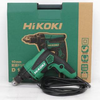 HiKOKI ハイコーキ 100V 10mm 変速ドリル 鉄工10mm 木工25mm ケース付 D10VH2 未使用品