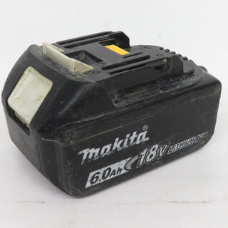 makita マキタ 18V 6.0Ah Li-ionバッテリ 残量表示付 雪マーク付 充電回数60回 BL1860B A-60464 中古