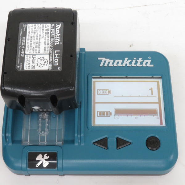 makita マキタ 18V 6.0Ah 充電式インパクトドライバ オーセンティックパープル ケース・充電器・バッテリ2個セット TD173DGXAP 中古