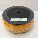 プラスチックチェーン 6mm×30m イエロー チェーンスタンド用 CHAIN-PE6 未開封品