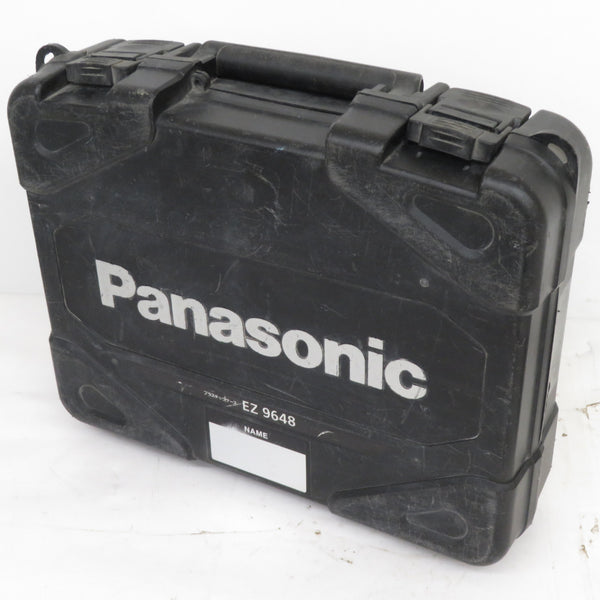 Panasonic パナソニック 14.4V 4.2Ah 充電マルチインパクトドライバ ブラック ケース・充電器・バッテリ2個セット EZ7548LS2S-B 中古