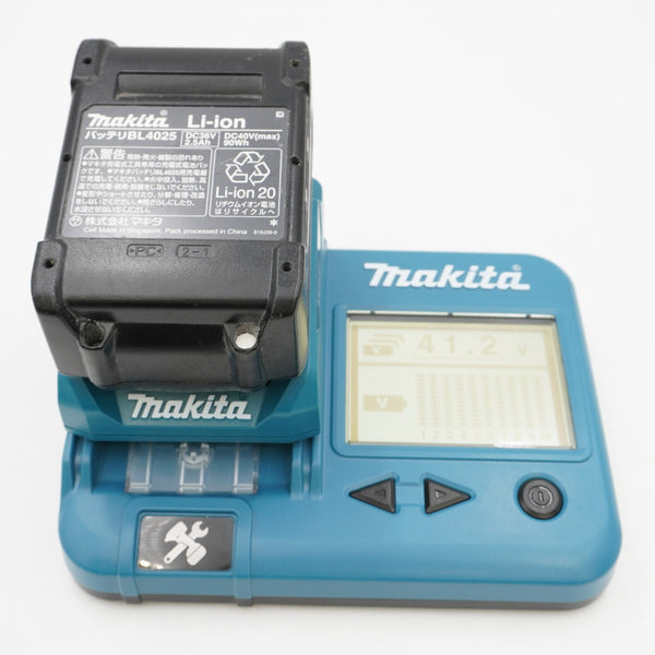 makita マキタ 40Vmax 2.5Ah Li-ionバッテリ 残量表示付 雪マーク付 充電回数67回 BL4025 A-69923 中古