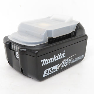 makita マキタ 18V 3.0Ah Li-ionバッテリ 残量表示付 充電回数15回 BL1830B A-60442 中古美品