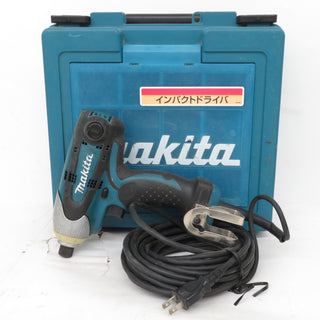 makita マキタ 100V インパクトドライバ 青 ケース付 6955SPK 中古