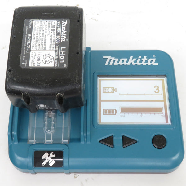 makita マキタ 18V 6.0Ah 充電式インパクトドライバ オーセンティックレッド ケース・充電器・バッテリ2個セット TD172DGXAR 中古