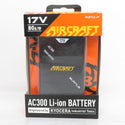 BURTLE バートル 18V 3.35Ah 空調ウェアエアークラフト用Li-ionバッテリ 充電器付 AC300-35-F ブラック AC310・311専用 未使用品