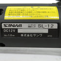 SANWA サンワ 12V 3.0Ah Ni-MH 1.0mm コードレス横葺カッタ ケース・充電器・バッテリ2個セット SL-12 中古