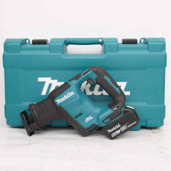 makita マキタ 18V 6.0Ah 充電式レシプロソー ワンハンドタイプ ケース・充電器・バッテリ2個セット JR188DRGX 中古美品