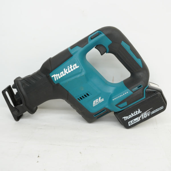 makita マキタ 18V 6.0Ah 充電式レシプロソー ワンハンドタイプ ケース・充電器・バッテリ2個セット JR188DRGX 中古美品