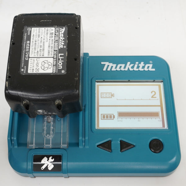 makita マキタ 18V 6.0Ah 充電式レシプロソー ワンハンドタイプ ケース・充電器・バッテリ2個セット JR188DRGX 中古美品