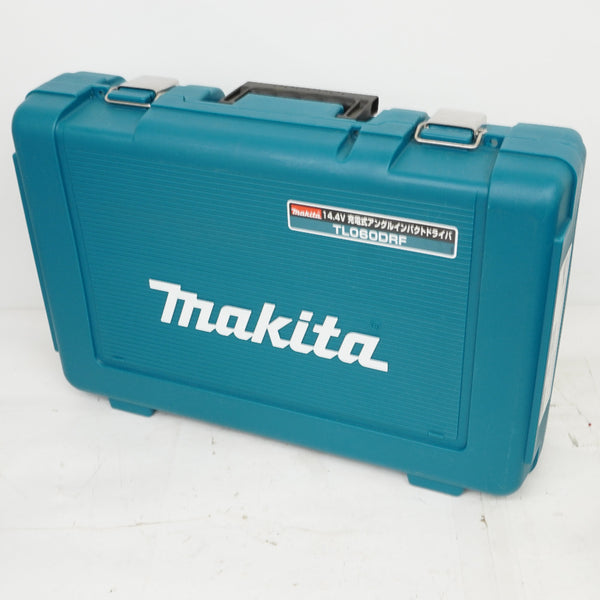 makita マキタ 14.4V 3.0Ah 充電式アングルインパクトドライバ ケース・充電器・バッテリ1個セット バッテリ残量表示ボタン破れあり TL060DTF 中古美品