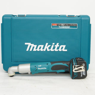 makita マキタ 14.4V 3.0Ah 充電式アングルインパクトドライバ ケース・充電器・バッテリ1個セット バッテリ残量表示ボタン破れあり TL060DTF 中古美品