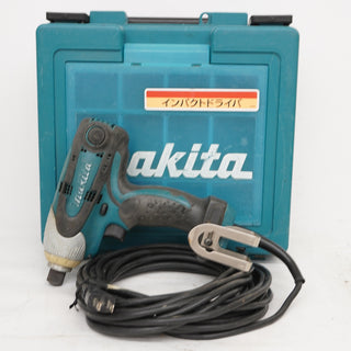 makita マキタ 100V インパクトドライバ 青 ケース付 6955SPK 中古