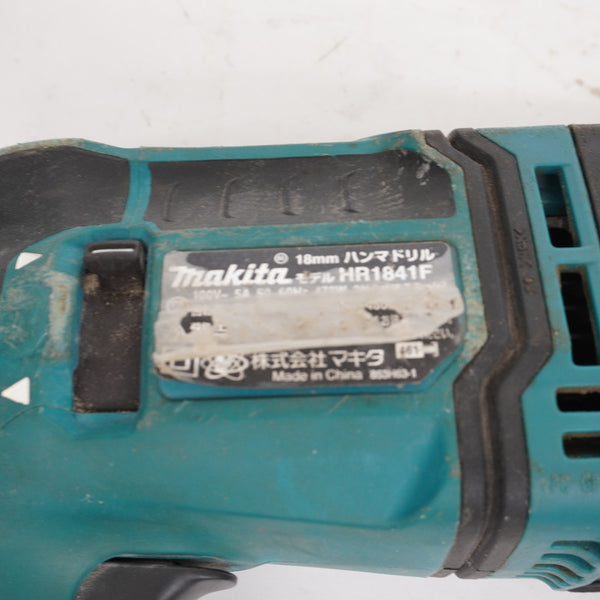 makita マキタ 100V 18mm ハンマドリル SDSプラス ケース付 HR1841F 中古