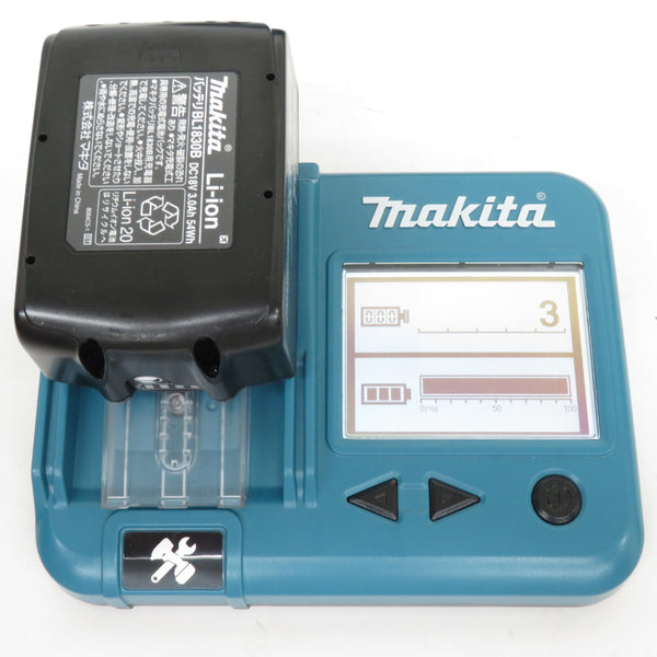 makita マキタ 18V 3.0Ah 充電式ブロワ 充電器・バッテリ1個付 UB185DRF 中古美品