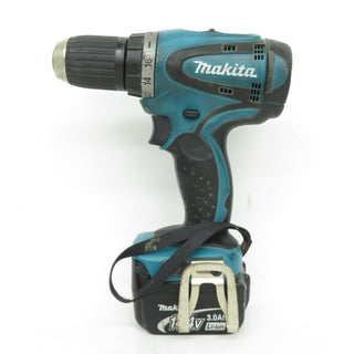 makita マキタ 14.4V 3.0Ah専用 充電式ドライバドリル ケース・充電器・バッテリ1個セット DF440D 中古