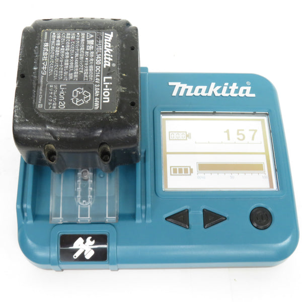 makita マキタ 14.4V 3.0Ah専用 充電式ドライバドリル ケース・充電器・バッテリ1個セット DF440D 中古