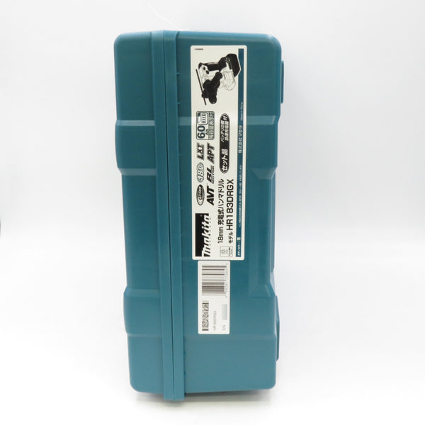 makita マキタ 18V 6.0Ah 18mm 充電式ハンマドリル SDSプラス ケース・充電器・バッテリ2個セット HR183DRGX 未開封品