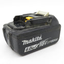 makita マキタ 18V 6.0Ah Li-ionバッテリ 残量表示付 雪マークなし 充電回数87回 BL1860B A-60464 中古