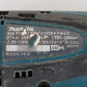 makita マキタ 14.4V 3.0Ah専用 充電式インパクトドライバ 青 ケース・充電器・バッテリ2個セット バンパ欠品 バッテリ相違あり ケース一部破損 TD130DRFX 中古