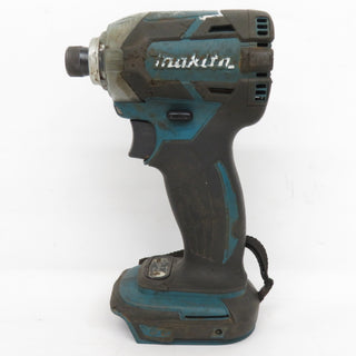 makita マキタ 14.4V対応 充電式インパクトドライバ 青 本体のみ 無段変速不安定 バンパ欠品 TD137D 中古