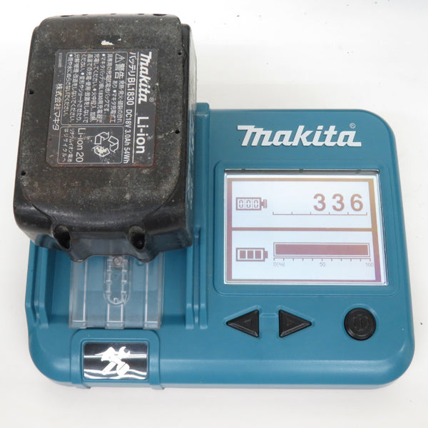 makita マキタ 18V 3.0Ah Li-ionバッテリ 残量表示なし 充電回数336回 BL1830 中古