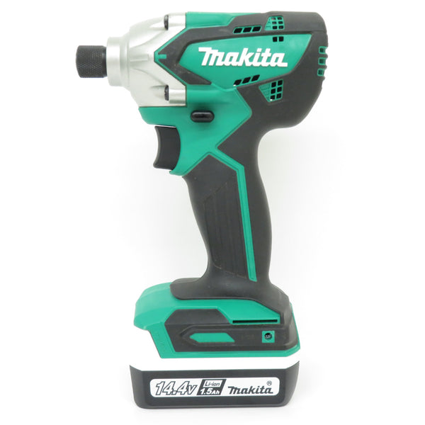 makita マキタ 14.4V 1.5Ah 充電式インパクトドライバ ケース・充電器・バッテリ2個セット MTD001DSX 中古美品