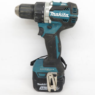 makita マキタ 14.4V 3.0Ah 充電式ドライバドリル 青 ケース・充電器・バッテリ2個セット DF474D 中古