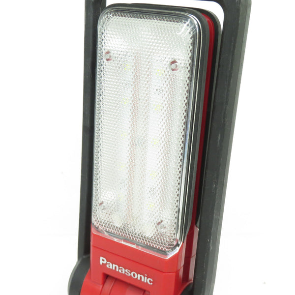 Panasonic パナソニック 14.4V/18V/21.6V対応 工事用充電LEDマルチ投光器 赤 明るさ最大約1500ルーメン 本体のみ EZ37C3 中古美品