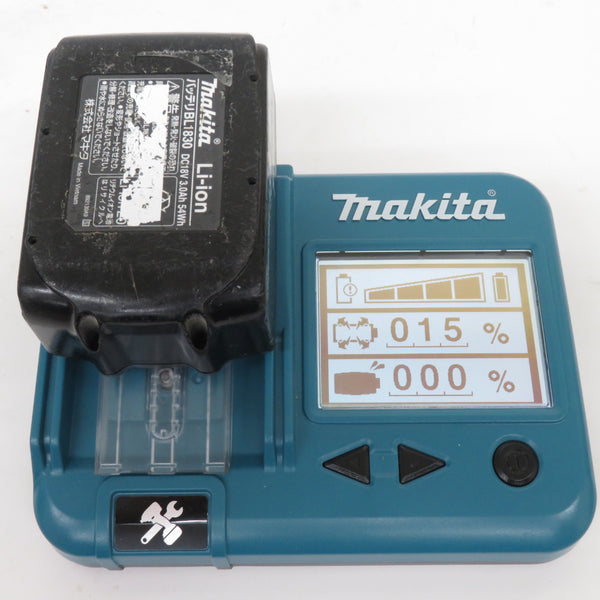 makita マキタ 18V 3.0Ah Li-ionバッテリ 残量表示なし 充電回数170回 BL1830 中古